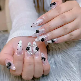 ネイル ANH ゴテゴテネイルのネイルデザイン