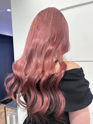 ロング ブリーチ透明感カラー 🍀mizuki🍀のヘアスタイル