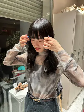 カラー 🟠mile Chinatsu🟠のヘアスタイル
