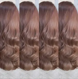 ロング City/louwe 韓国レイヤーカットのヘアスタイル