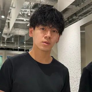 ショート パーマ メンズ お悩み×垢抜け特化 KAYA/渋谷のヘアスタイル