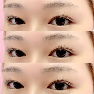 マツエク・マツパ 大阪福島Sayaka 韓国束感マツエク🤍のマツエク・マツパデザイン