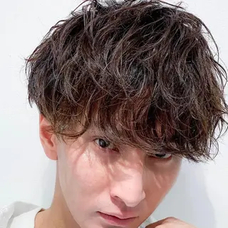 ショート パーマ ヘアアレンジ メンズ メンズスタイル ly本厚木のヘアスタイル