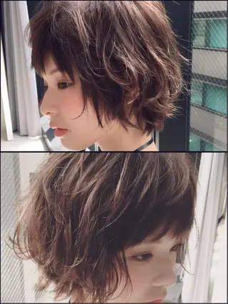ショート カラー 田室　和幸 河原町のヘアスタイル