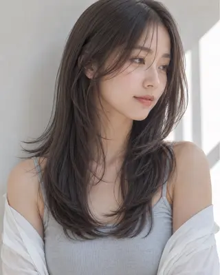 ロング 小幡永吉 ✨ショート✨韓国✨のヘアスタイル