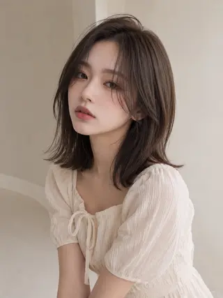 ミディアム ARARE HAIR みゆきのヘアスタイル