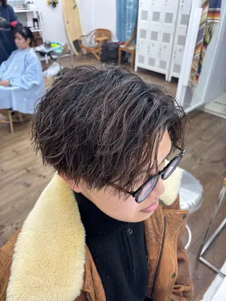 パーマ メンズ メンズ特化サロン Ryomaのヘアスタイル