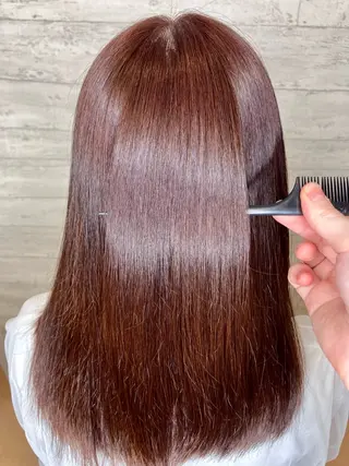 ミディアム カラー 小池 穂果/ 府中のヘアスタイル