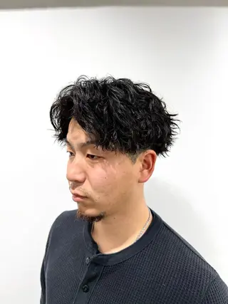 パーマ メンズ 立川メンズ特化/ パーマ職人/氣田瞬介のヘアスタイル