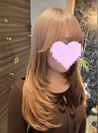 ロング こと 🐰のヘアスタイル