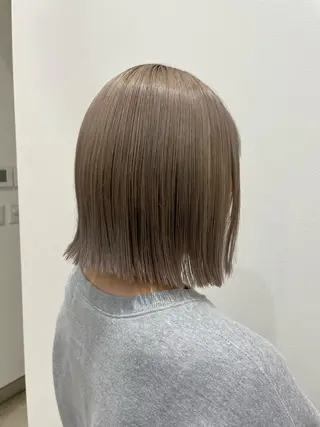 ミディアム カラー mir MIYUのヘアスタイル