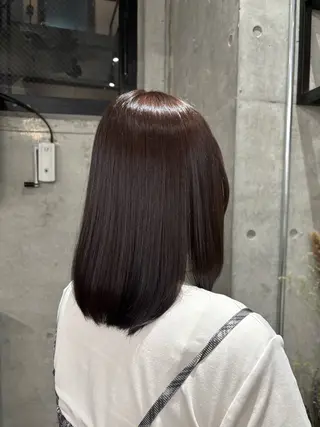 ミディアム カラー maika (^^)。.:*☆のヘアスタイル