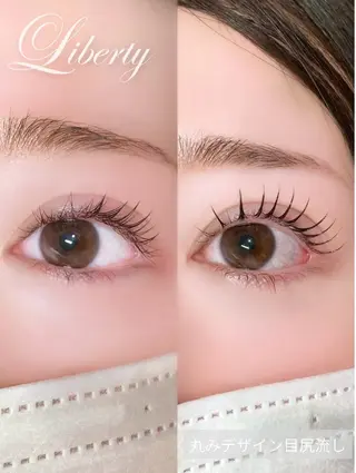 マツエク・マツパ Mai🫧 liberty岡崎のマツエク・マツパデザイン
