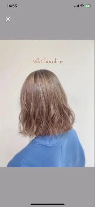 ミディアム 小平 悠人のヘアスタイル