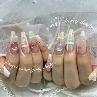 ネイル Blanche mimi.u_aのネイルデザイン