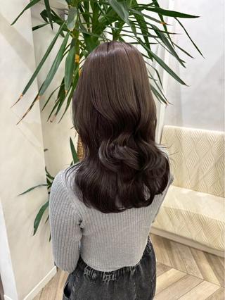 ロング カラー 艶カラー/暖色カラー ♡nami♡のヘアスタイル