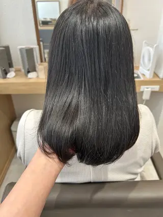 ロング カラー 久木原 ゆりのヘアスタイル