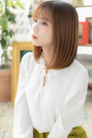 ミディアム カラー 🍀鶴貝 幸哉🍀のヘアスタイル