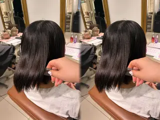 ミディアム 巻ける🫧縮毛矯正 💞はな🎀のヘアスタイル