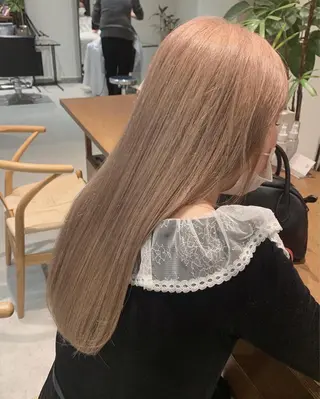 ロング カラー 🤍顔まわりカット/ ボブ/SHIMADAのヘアスタイル