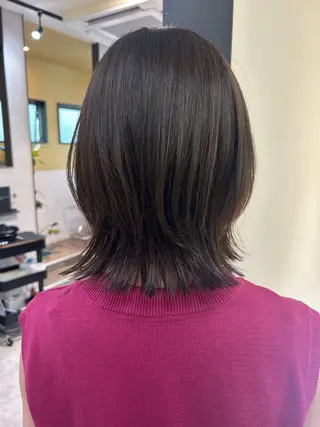 ショート カラー hubhair レイヤー/透明感のヘアスタイル