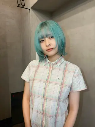 カラー ShioRi/博多/ 暖色/色味カラーのヘアスタイル