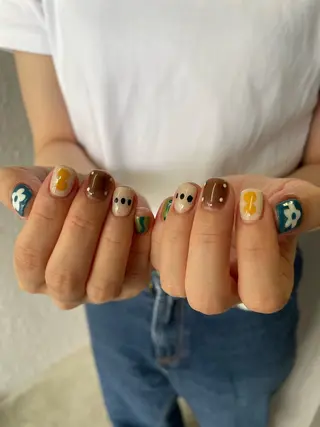 ネイル nail salon 3🌞越谷のネイルデザイン