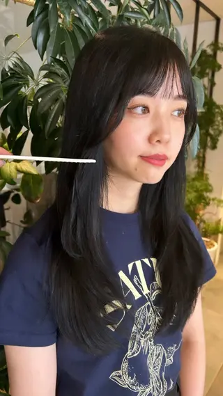 ミディアム メンズ清潔感のプロ 💈メンズパーマ藤田のヘアスタイル