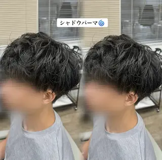 ショート パーマ メンズ まお モデル様募集中のヘアスタイル