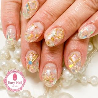 ネイル 💗🪽Tiary Nail🪽💗のネイルデザイン