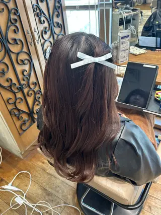 ヘアアレンジ レイヤーカット /アレンジ和田茉日琉のヘアスタイル