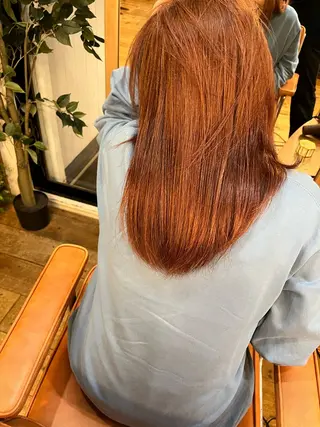 セミロング ⚪️髪質改善 縮毛 店長 コウ⚪️のヘアスタイル