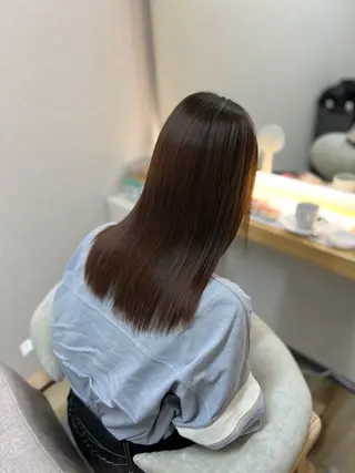 セミロング ECLART 横浜 井口聖也のヘアスタイル
