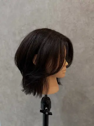 ミディアム ボブ/ ショート✂︎ 💫透明感カラーのヘアスタイル
