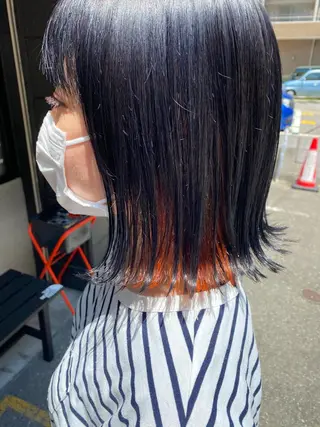 カラー 中富 🍪みなのヘアスタイル