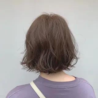 ショート カラー ハブヘアー ハブヘアーのヘアスタイル