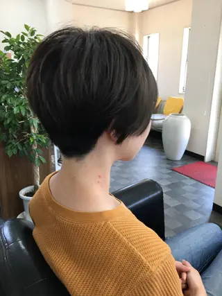 ショート エンゼルス美容室斉間 圭司のヘアスタイル