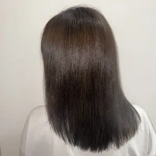 ミディアム 透明感カラー×美眉 🎀みゆう🎀のヘアスタイル