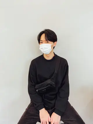 ミディアム メンズ 関 京磨のヘアスタイル