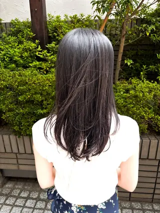 セミロング . kanokoのヘアスタイル