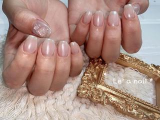 ショート カラー ネイル Le’a NailSalonのネイルデザイン