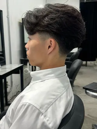 ショート パーマ メンズ Pia/KIRIA /福岡美容室のヘアスタイル