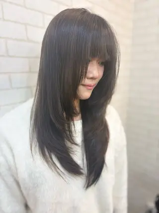 セミロング 米本 匠のヘアスタイル