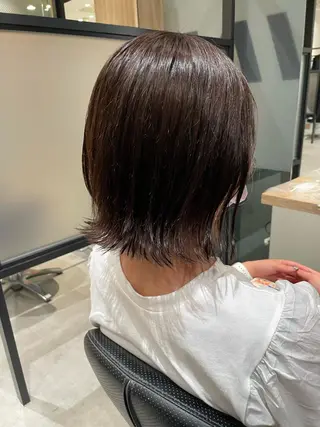 カラー パーマ/ボブ/レイ ヤー💫SUZUKAのヘアスタイル