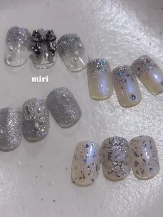 ネイル 新宿代々木/キレイめ ちゅるん/miriのネイルデザイン