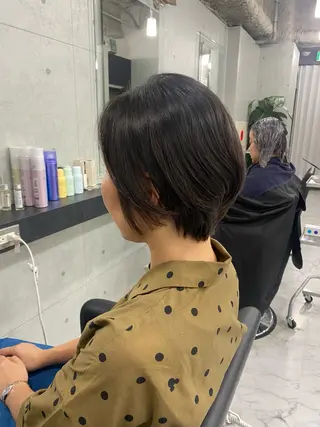 ショート Endearing 🌟銀座のヘアスタイル