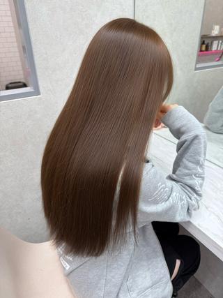 ロング カラー レイヤーダブルカラー KYONのヘアスタイル