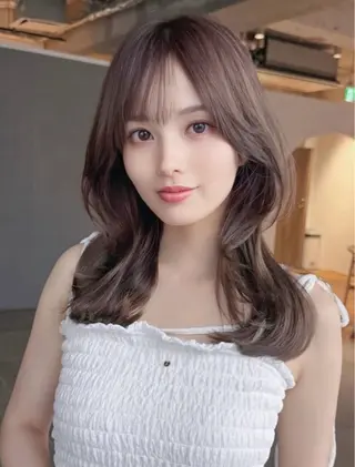 セミロング 🫧髪質改善🫧 マツモトのヘアスタイル