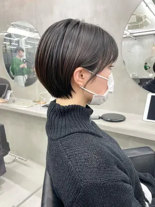 ショート カラー 華 /ショート/ボブのヘアスタイル