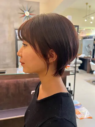 ショート パドドゥ 仲程のヘアスタイル